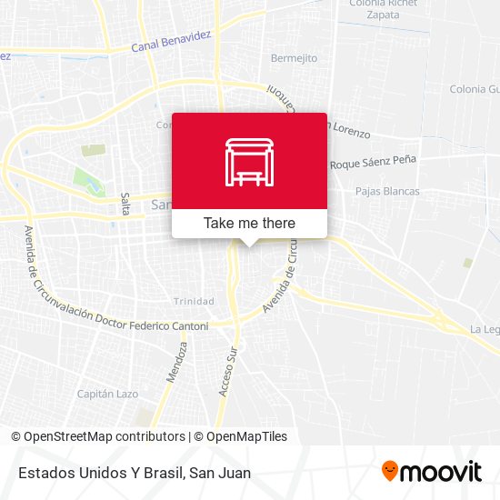 Estados Unidos Y Brasil map