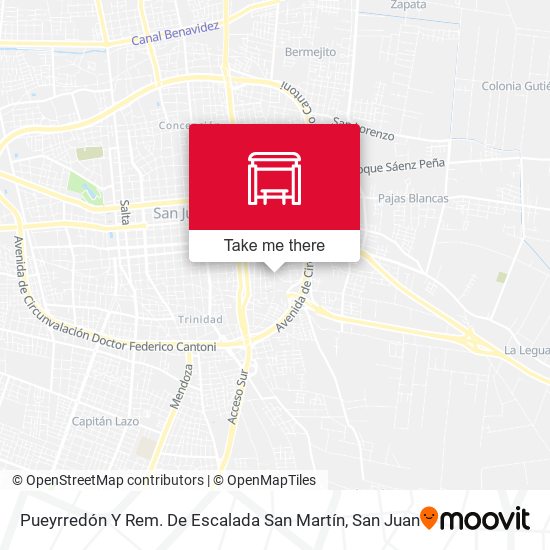 Pueyrredón Y Rem. De Escalada San Martín map