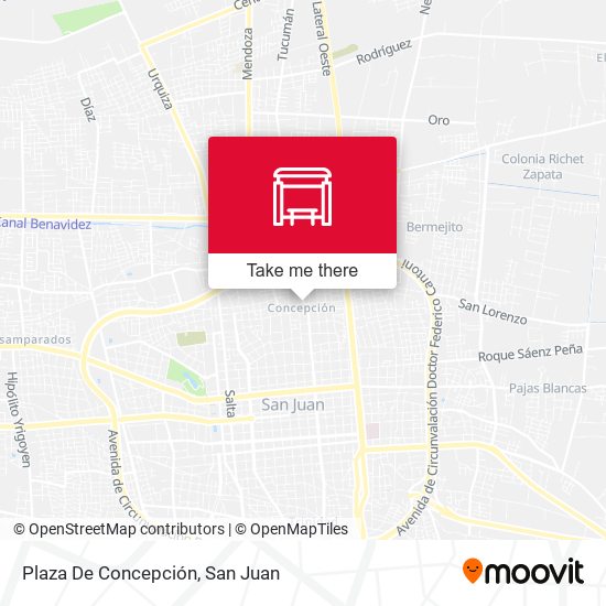 Mapa de Plaza De Concepción
