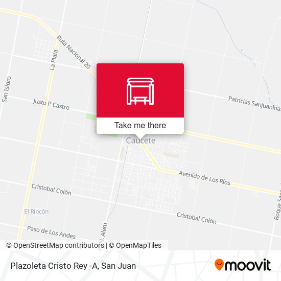 Mapa de Plazoleta Cristo Rey -A
