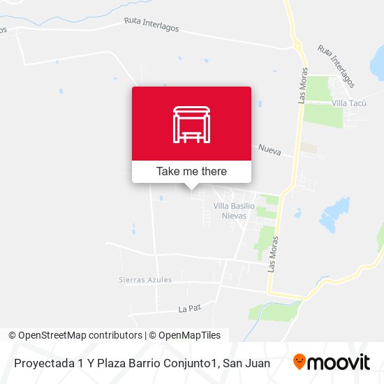Proyectada 1 Y Plaza Barrio Conjunto1 map