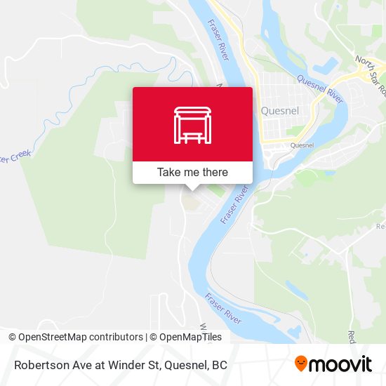 Robertson Ave at Winder St map