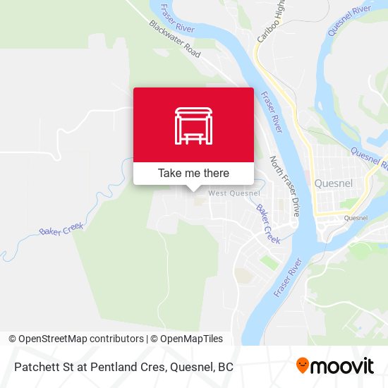 Patchett St at Pentland Cres map