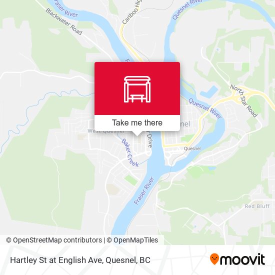 Hartley St at English Ave map