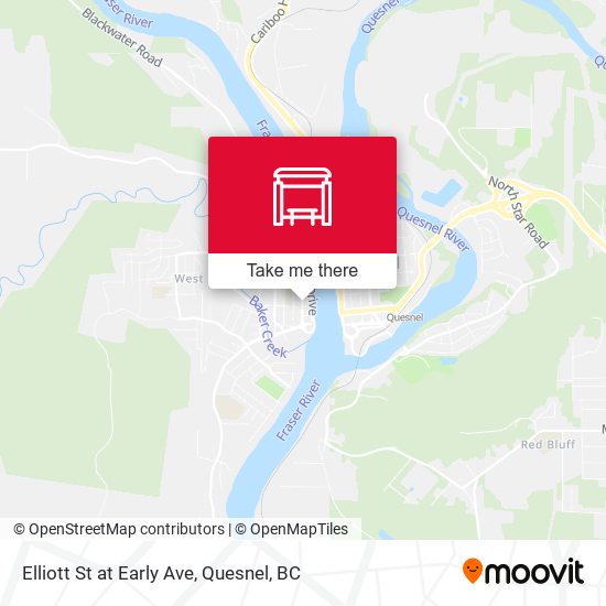 Elliott St at Early Ave map