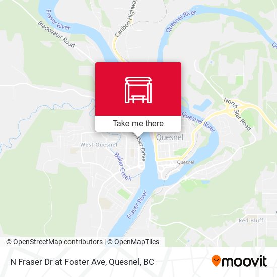 N Fraser Dr at Foster Ave map