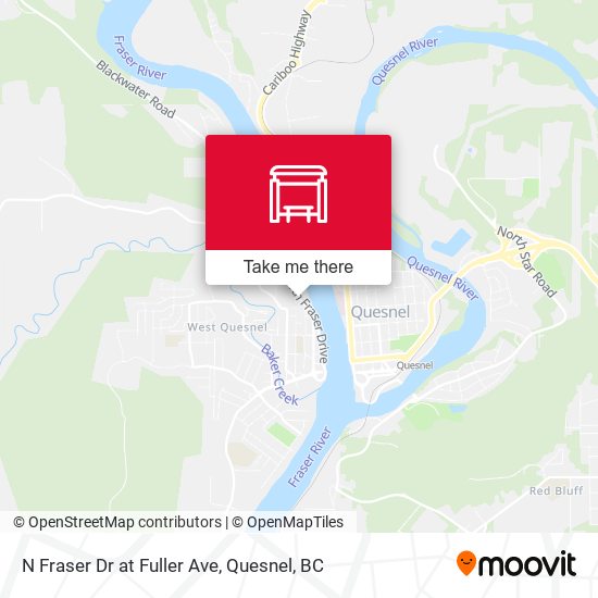 N Fraser Dr at Fuller Ave map