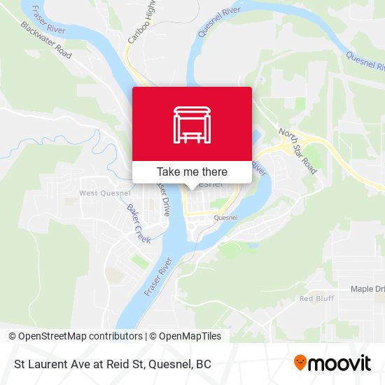St Laurent Ave at Reid St map