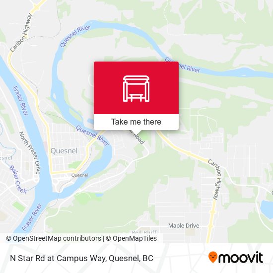 N Star Rd at Campus Way plan