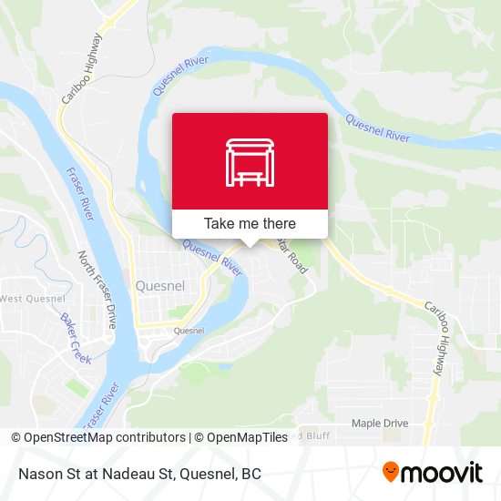 Nason St at Nadeau St map