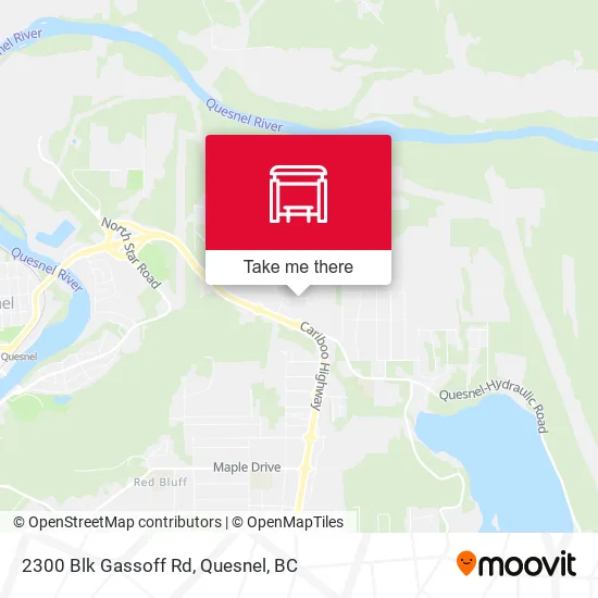 2300 Blk Gassoff Rd map