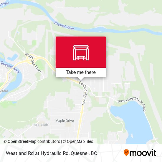 Westland Rd at Hydraulic Rd map