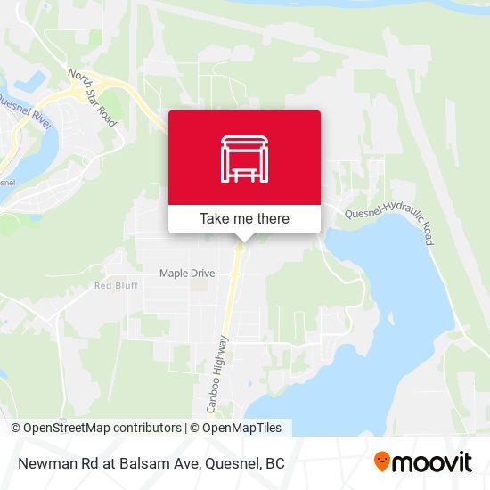 Newman Rd at Balsam Ave plan