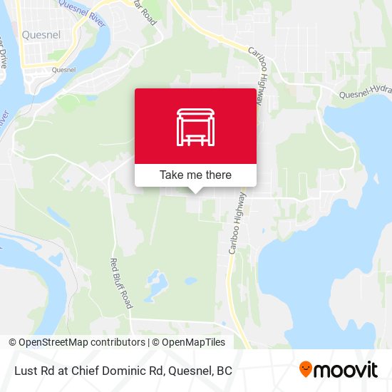 Lust Rd at Chief Dominic Rd plan