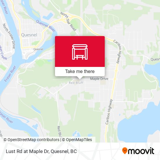 Lust Rd at Maple Dr plan