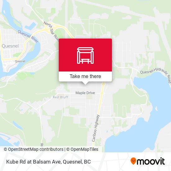 Kube Rd at Balsam Ave plan