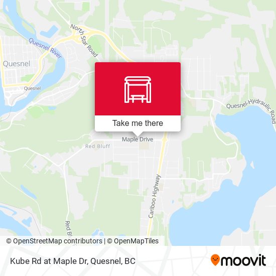 Kube Rd at Maple Dr plan