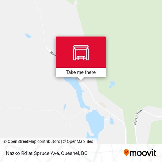Nazko Rd at Spruce Ave plan