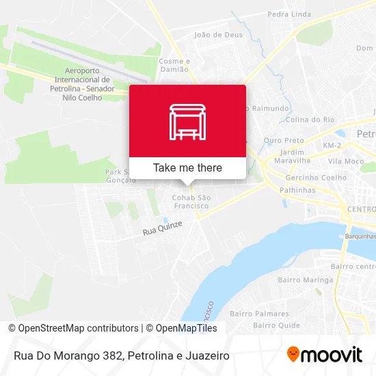 Rua Do Morango 382 map