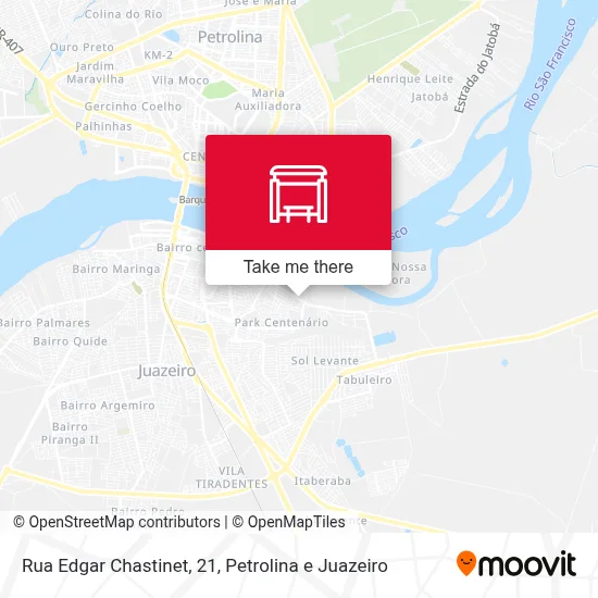 Rua Edgar Chastinet, 21 map