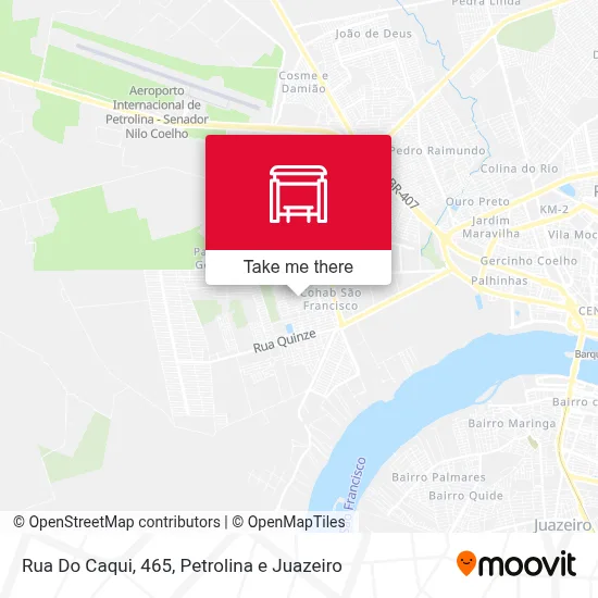 Rua Do Caqui, 465 map