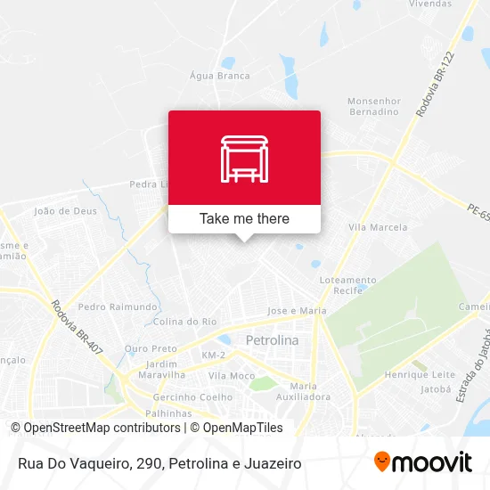 Rua Do Vaqueiro, 290 map