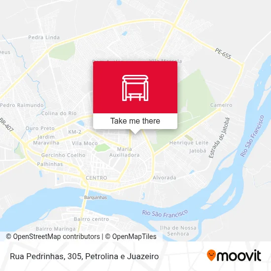 Rua Pedrinhas, 305 map