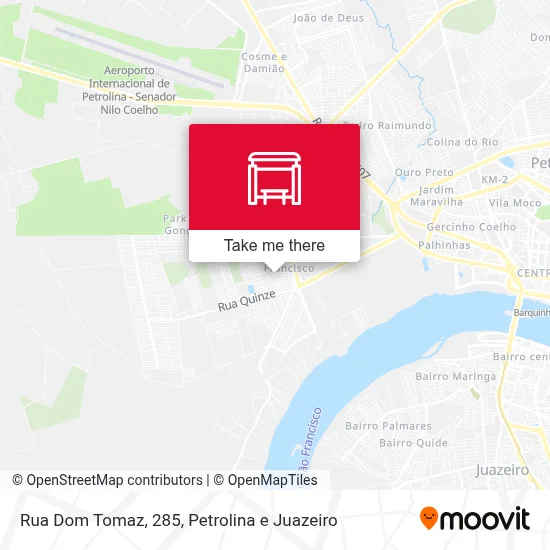 Rua Dom Tomaz, 285 map