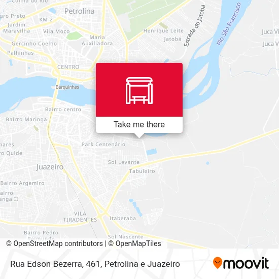 Rua Edson Bezerra, 461 map