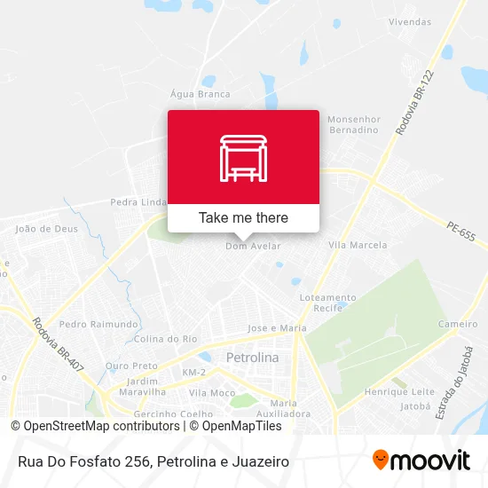 Rua Do Fosfato 256 map