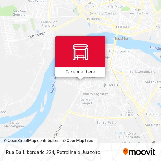 Rua Da Liberdade 324 map