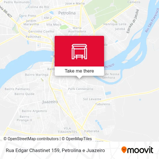 Rua Edgar Chastinet 159 map