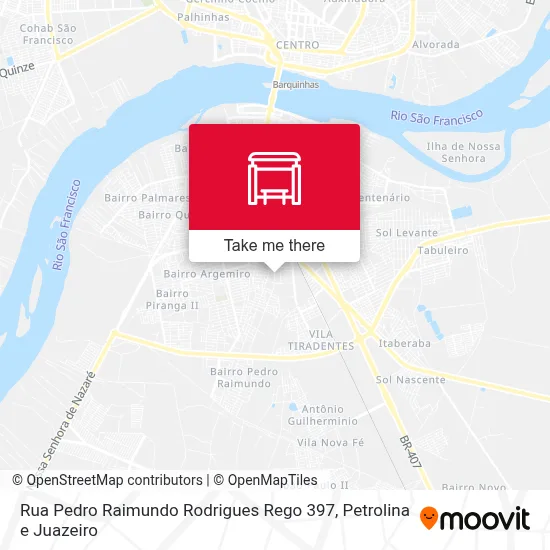 Rua Pedro Raimundo Rodrigues Rego 397 map