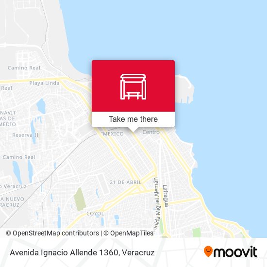 Avenida Ignacio Allende 1360 map