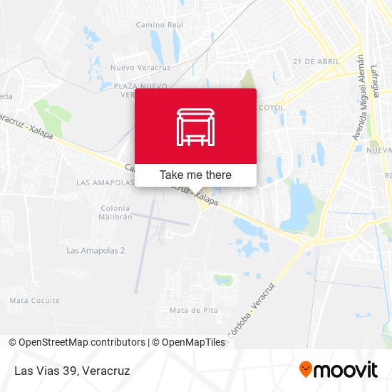 Mapa de Las Vias 39