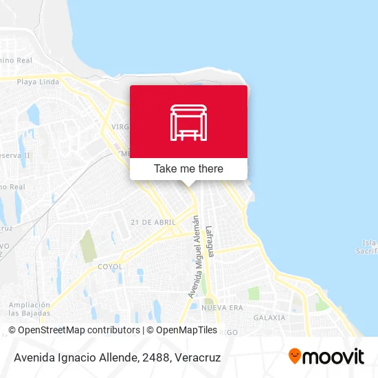 Mapa de Avenida Ignacio Allende, 2488