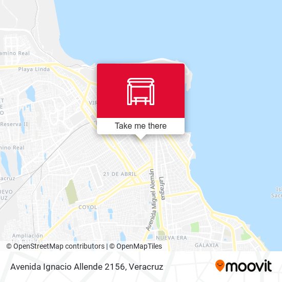Avenida Ignacio Allende 2156 map