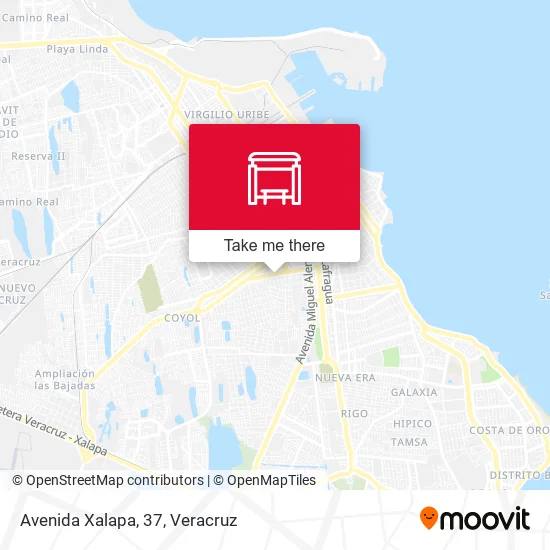 Mapa de Avenida Xalapa, 37