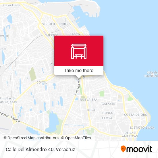 Calle Del Almendro 40 map