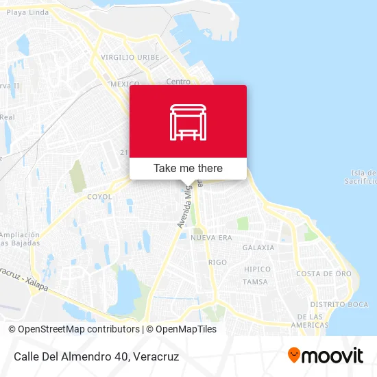 Mapa de Calle Del Almendro 40