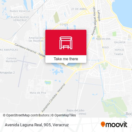 Mapa de Avenida Laguna Real, 905