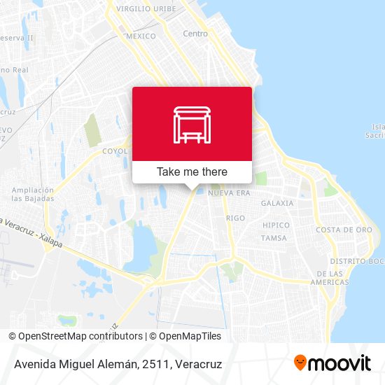 Mapa de Avenida Miguel Alemán, 2511