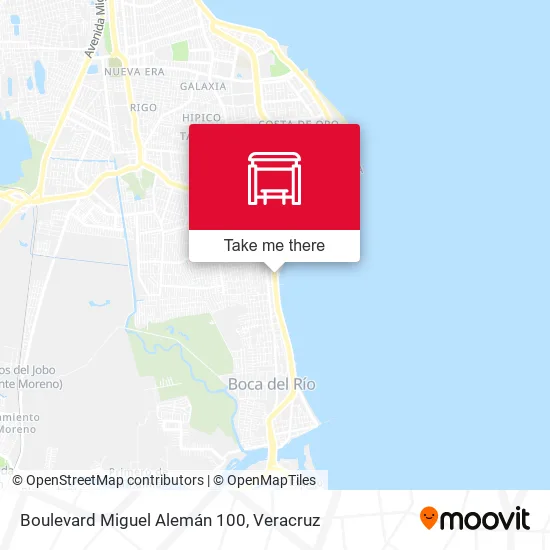 Boulevard Miguel Alemán 100 map