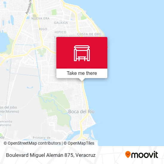 Boulevard Miguel Alemán 875 map