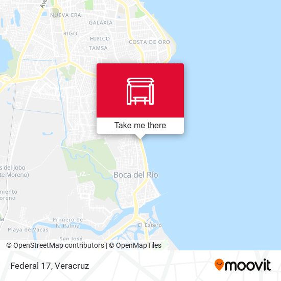 Mapa de Federal 17