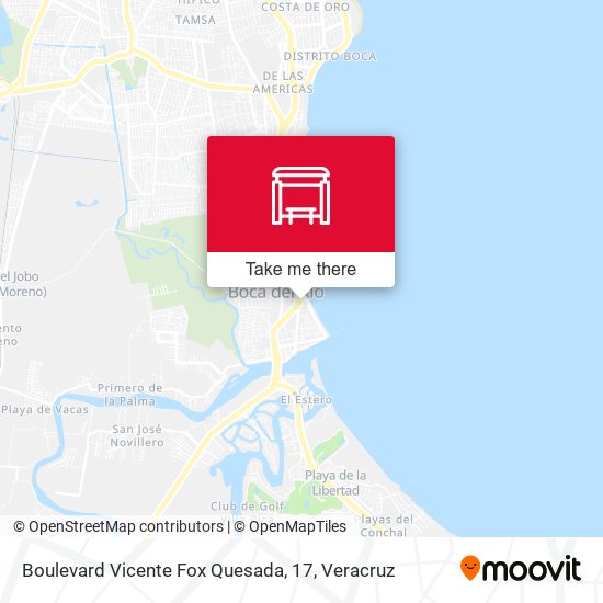 Boulevard Vicente Fox Quesada, 17 map