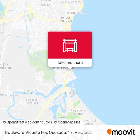Mapa de Boulevard Vicente Fox Quesada, 17