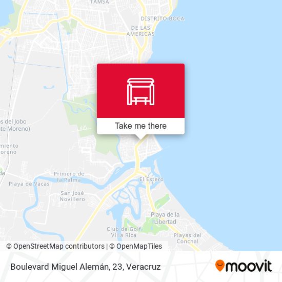 Boulevard Miguel Alemán, 23 map