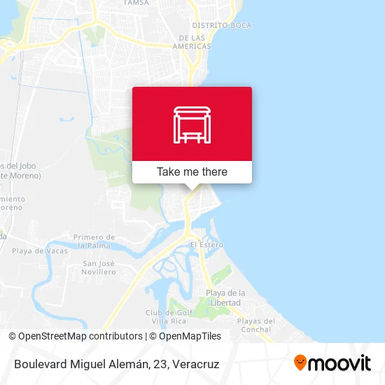 Mapa de Boulevard Miguel Alemán, 23