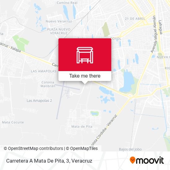Carretera A Mata De Pita, 3 map